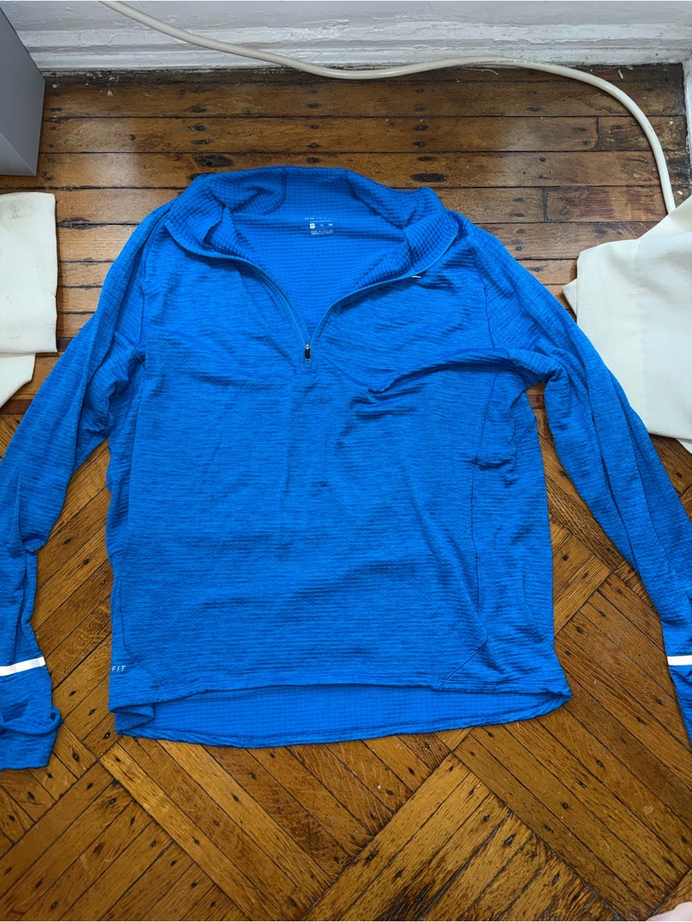 Nike Dri-Fit Royal Blue Athletic Top